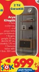 MODA LİFE ARYA KİTAPLIK MODA LİFE ARYA KİTAPLIK